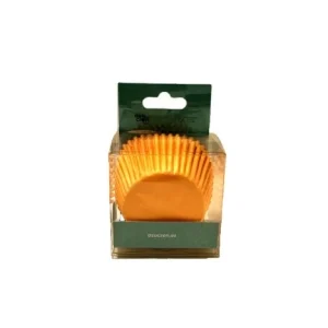 Tacinhas de Cupcakes Laranja Conj. de 50- Azucren