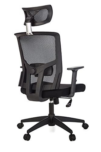 Cadeira Para Escritório Presidente Giratória Ergonômica ANM312 P - Image 5