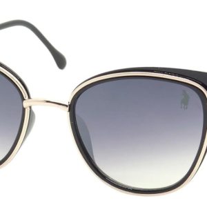 Óculos de Sol Polo London Club Gateado Médio com Lentes Degradê UV400 contém Case Couro ECO, Feminino