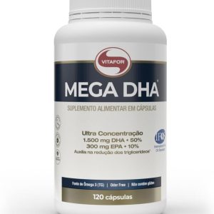 Mega Dha – 120 Cápsulas – Vitafor, Vitafor