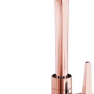 Torneira para Lavatório Mesa Bica Alta Rose Gold Flatt, Lorenzetti