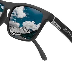 Óculos de Sol Polarizado Masculino Quadrado Moderno com Proteção UV400 Moda e Esporte