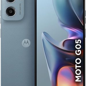 Smartphone Motorola Moto g05-128GB 12GB (4GB RAM + 8GB Ram Boost) e Camera 50MP com AI Bateria de 5200 mAh Tela 6.7″ com Superbrilho – Cinza