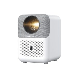 BYINTEK Projetor U4, Suporta 4K 1080P Full HD, Foco Automático, WiFi Inteligente e Projetor BT 5.0, Alto-falante Bluetooth, 400 ANSI Lumens, Adequado Para Home Theater