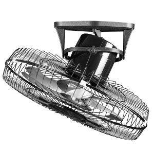 Venti-Delta Premium 360 Ventilador de Teto 50cm Grade Aço Bivolt Preto