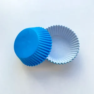 SweetArt Tacinhas Cupcakes Azul Conj 40