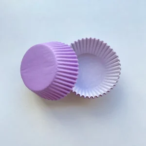 SweetArt Tacinhas Cupcakes Lilás Conj 40