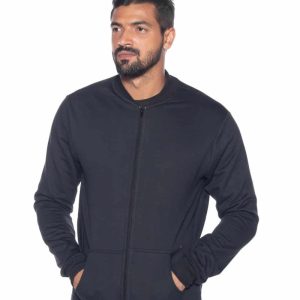 Bomber Moletom 7862 Preta
