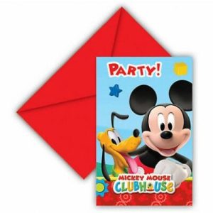 Convites Mickey Mouse