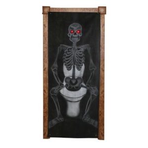 Decoração de Porta com Luz e Som